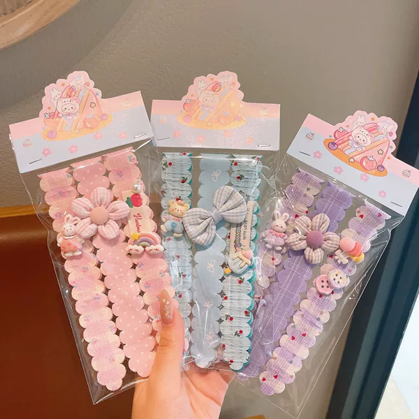 Cute Velcro headbands for children, baby bangs clips, hair accessories for girls, hairbands for little girls