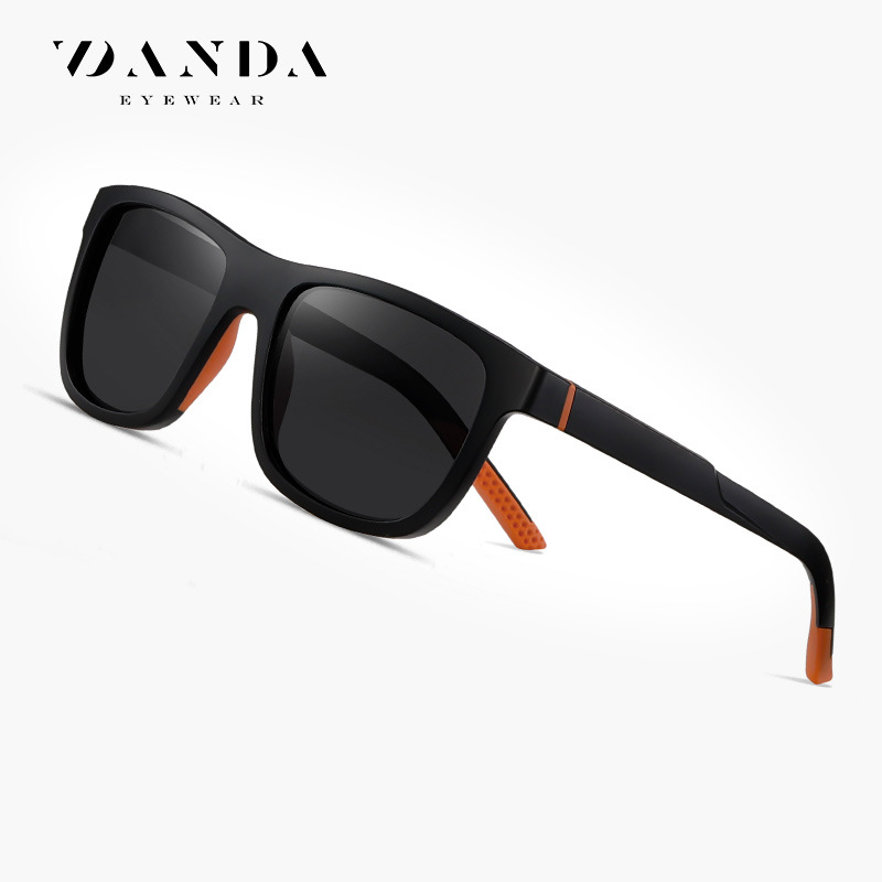 Nuevas gafas de sol polarizadas S12113 inyección de dos colores Gafas de sol de montura cuadrada de venta caliente transfronteriza Gafas de conducción al aire libre para hombres