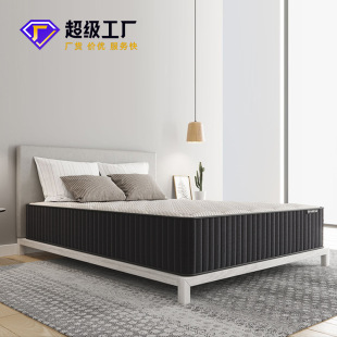 Compressible Spine Protection 4D Air Fiber Simmons Independent Bag Spring Mattress Soft and Hard Dual-Use Custom Factory Direct Sales
