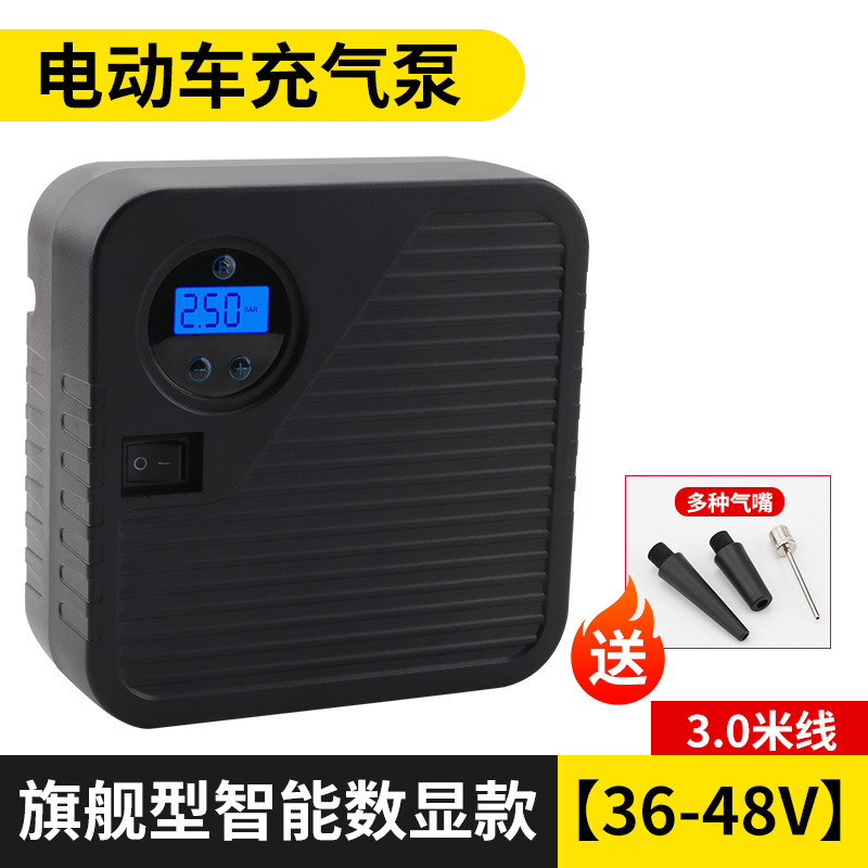 Hava nasosu, Qìchē 96V High Pressure - flagship-smart-digital-display-36-48v-30m-cable-multiple-nozzles