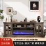 跨境火焰电子美式壁炉