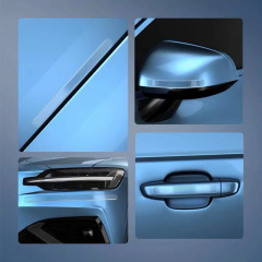 Car door anti-collision strips Car door edge anti-collision stickers Anti-scratch and bump protection stickers Rearview mirror handle protection