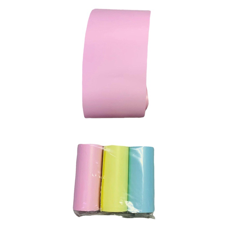 Impresora con corrección de errores, papel de impresión autoadhesivo, papel fotográfico transparente, papel para recibos sin núcleo, se puede pegar en tarjetas de memoria.