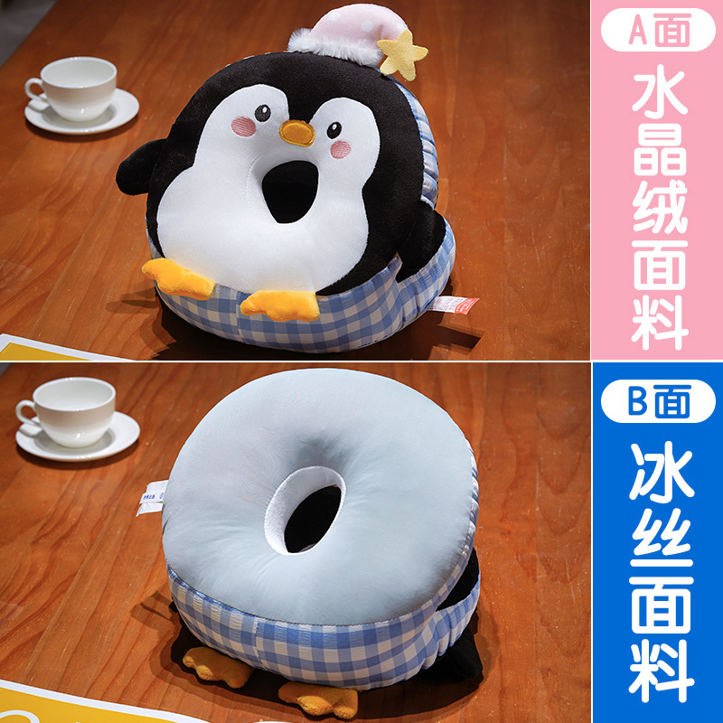 Almohada para Siesta de Peluche Refrescante para Oficina y Escuela