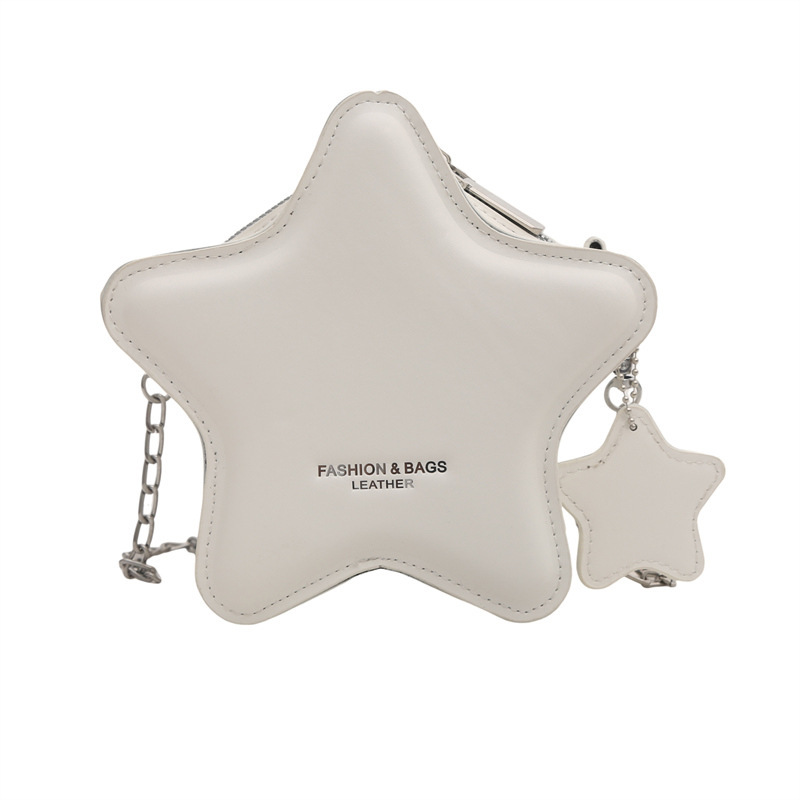 Nicho de diseño de alta sensación bolso bolso de mujer 2024 nuevo bolso pequeño bolso de cadena de pentacos bolso de hombro bolso de mochila