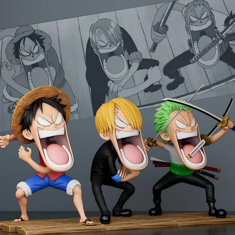 One Piece Hungry Trio Luffy Zoro Sanji Gk Figure Ornament Gift for Boyfriend Birthday Graduation Present for Men One Piece Hungry Trio Luffy Zoro Sanji Gk Figure Ornament Gift for Boyfriend Birthday Graduation Present for Men