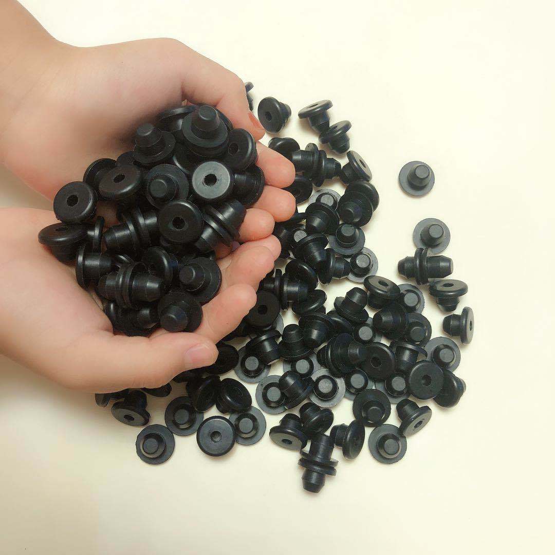 Automóvil hidráulico Horizontal Vertical universal Jack tapón de aceite tapón de goma accesorios de reparación de boquilla