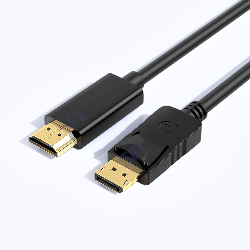 DP to HDMI 1.8m HD Monitor 1080P DP to HDMI Long Cable 1.8M Adapter