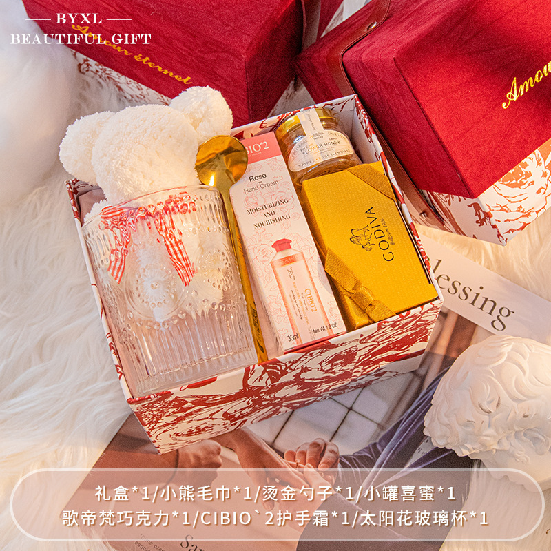 結婚お土産の女性の高級実用的な結婚式の小衆高級姉妹団のお返しのフランス姉妹団のギフトボックス|undefined