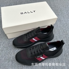 春夏の新作メンズシューズ、ファッショナブルなカジュアルシューズ、通気性のあるニットメッシュランニングスニーカー、厚底レースアップロートップシューズ、トレンディ