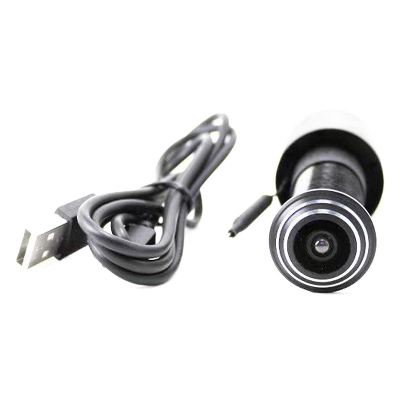 5G Tuya puerta de seguridad inteligente de doble banda WiFi ojo de gato gran angular 180 grados intercomunicador de voz bidireccional grabadora de vídeo