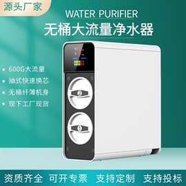 净水器家用600G无桶直饮机反渗透纯水机厨房自来水过滤器纯净水机