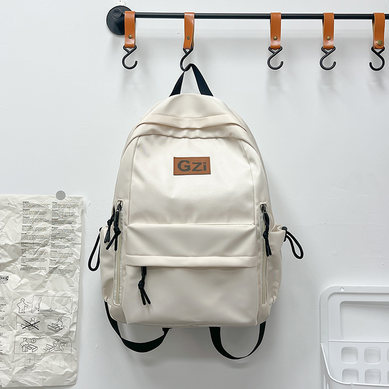 Mochila de la escuela secundaria de las niñas mochila para estudiantes universitarios de gran capacidad bolso casual de moda de los hombres de moda mochila de estilo coreano