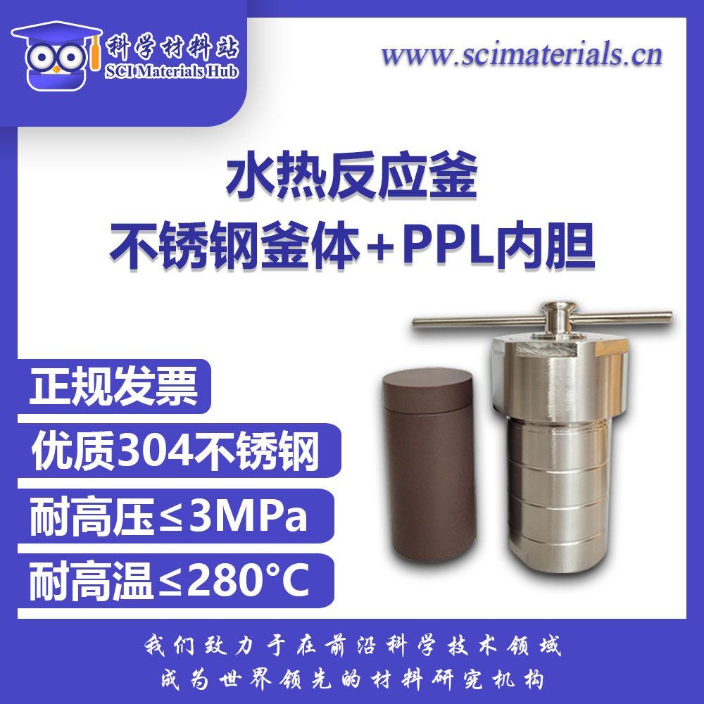 水热合成反应釜 优质对位聚苯PPL内衬胆 实验室 不锈钢高压罐
