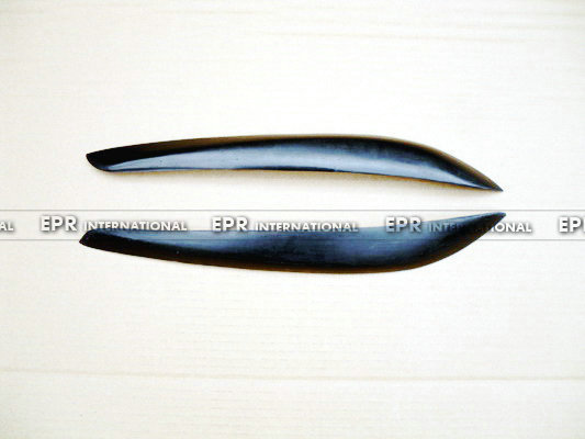 Suitable for Nissan Skyline R34 Modification, Carbon Fiber Eyebrow Installation, Headlight Decoration, Spotlight Eyeliner