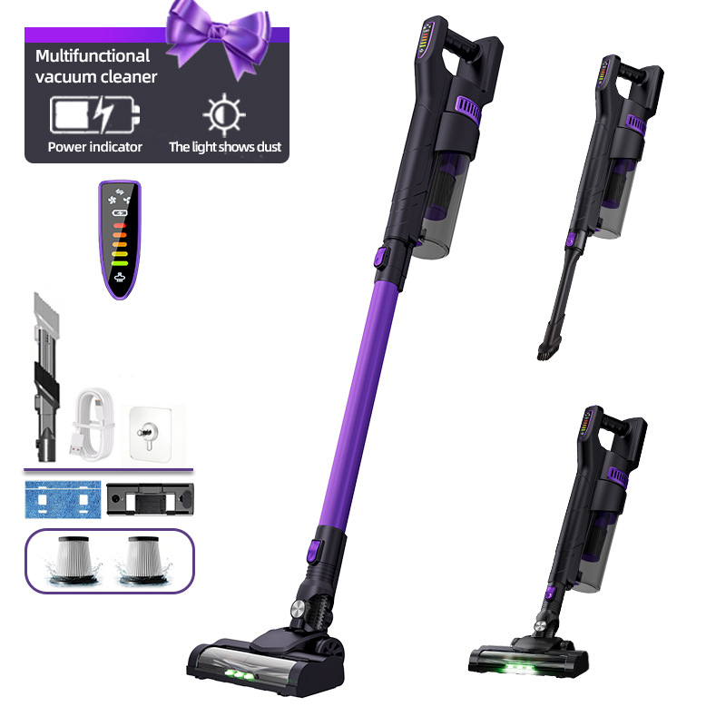 Amazon aspiradora doméstica gran succión inalámbrica portátil visualización digital desmontable alfombra succión arrastradora integrada aspiradora transfronteriza