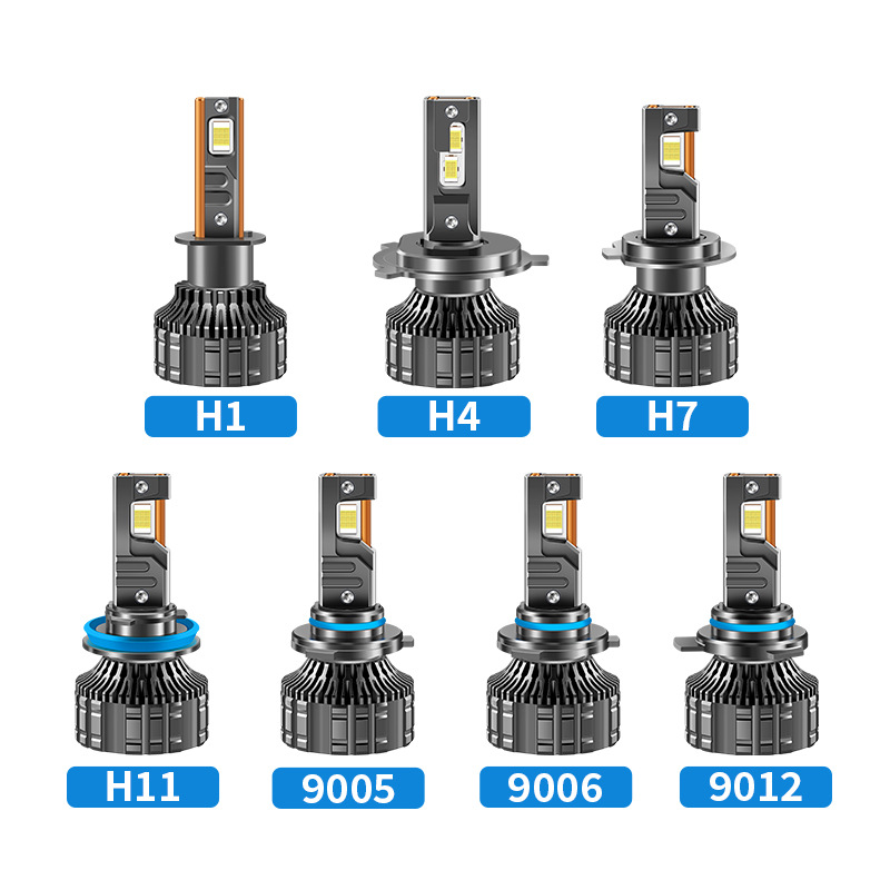 SENROBO tres tubos de cobre de alta potencia 190W actualización de faro de automóvil H1H7H4H11 9005