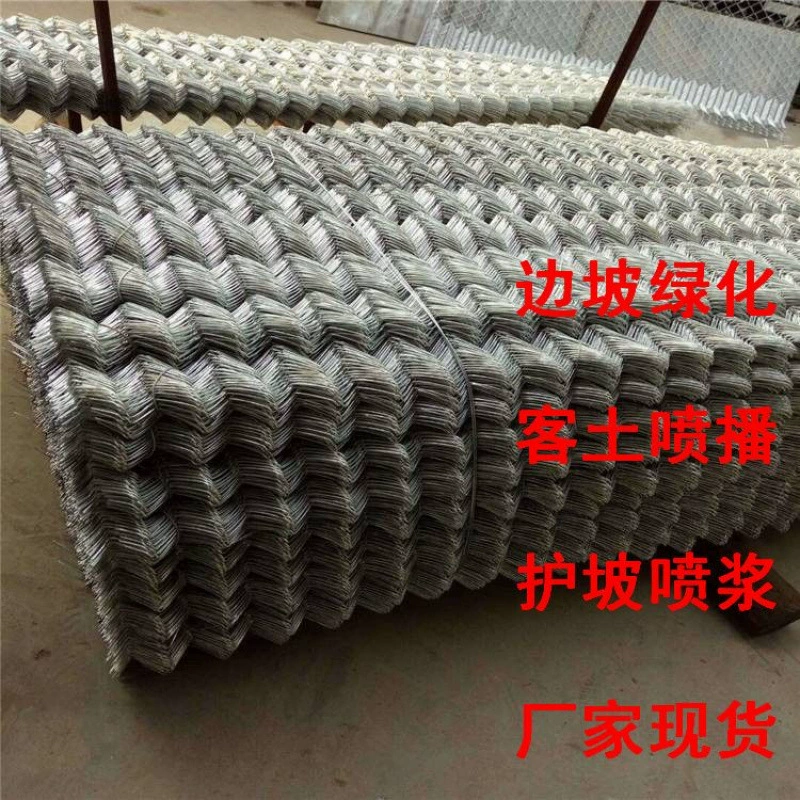Оцинкованная сетка для озеленения склонов, защитная сетка для защиты склонов, стальная сетка для распыления почвы, посадка травы, защитная сетка с крючками