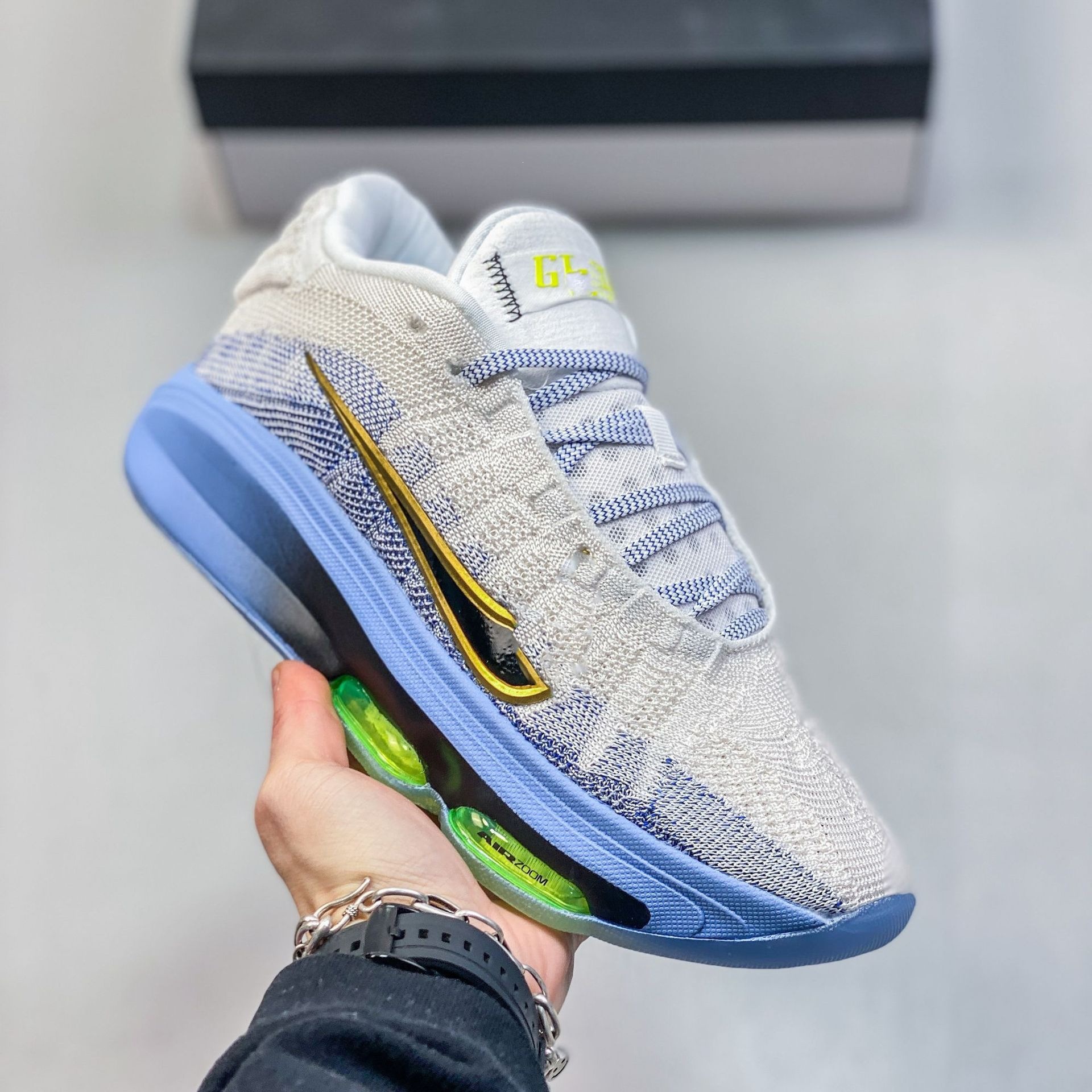 Pure original GT Hustle3 Wenban Yama alienígenas zapatos de baloncesto aire amortiguación anti-torsión zapatillas respirables