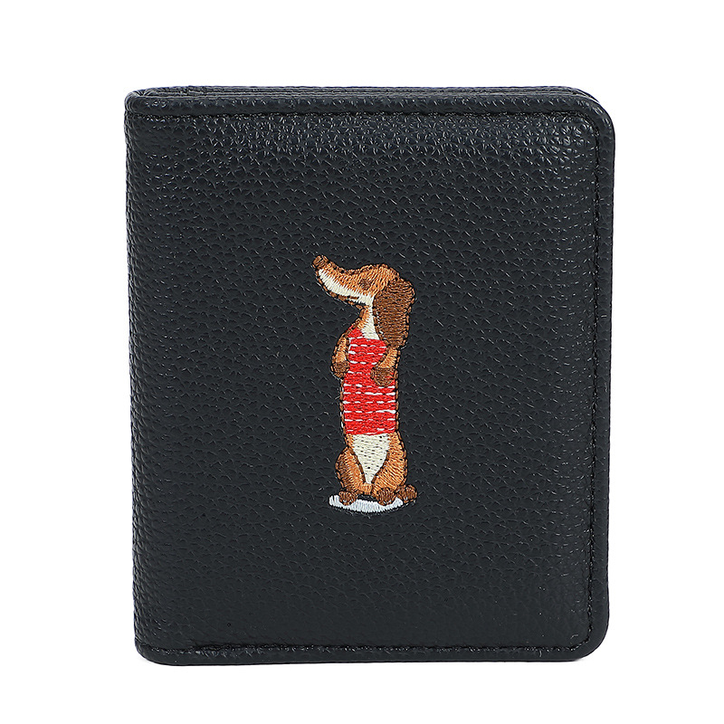 Promoción Cartera de dibujos animados corta billetera pequeña en niñas multi-tarjeta mini bolsa de tarjetas delgada billetera de estudiantes mujeres