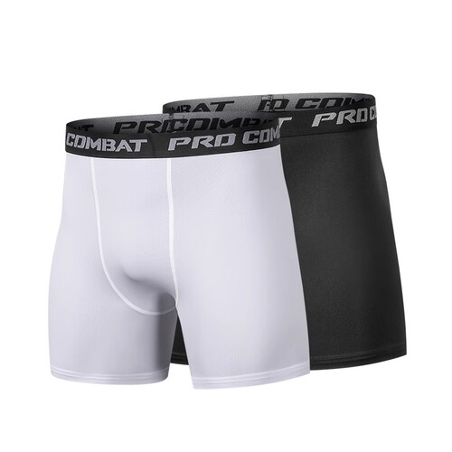 Basketball leggings, men's sports, running, fitness equipment, compression training, five-point panties, quick-drying, tight shorts, hip lifting
