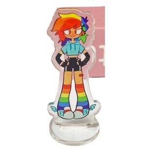 Маленькая Красная книга для верховой езды, в том же стиле, допамин Polly Girl's Brand, милые акриловые украшения для рабочего стола с героями мультфильмов