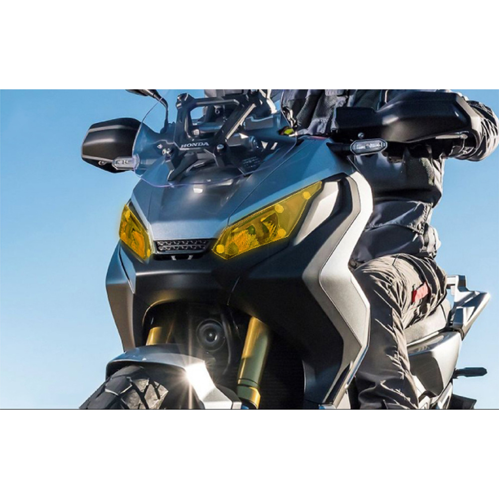 适用于HONDA X-ADV750 2021-2023摩托车大灯保护灯罩灯片