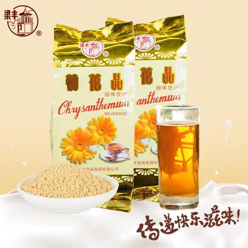 Liangfeng chrysanthemum crystal 400g +58g chrysanthemum tea Children's solid brewing powder drinks bagged chrysanthemum essence particles Liangfeng chrysanthemum crystal 400g +58g chrysanthemum tea Children's solid brewing powder drinks bagged chrysanthemum essence particles