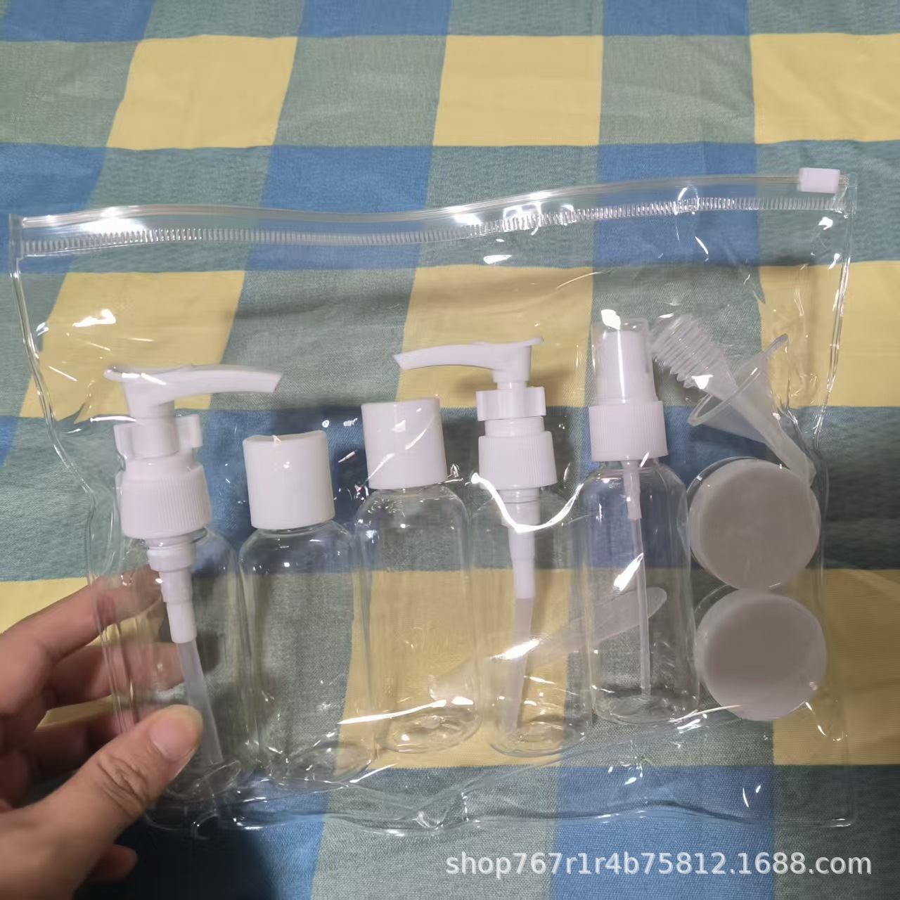 旅行分装袋化妆品乳液沐浴露洗发水小样便携小洗面奶一次性分装瓶