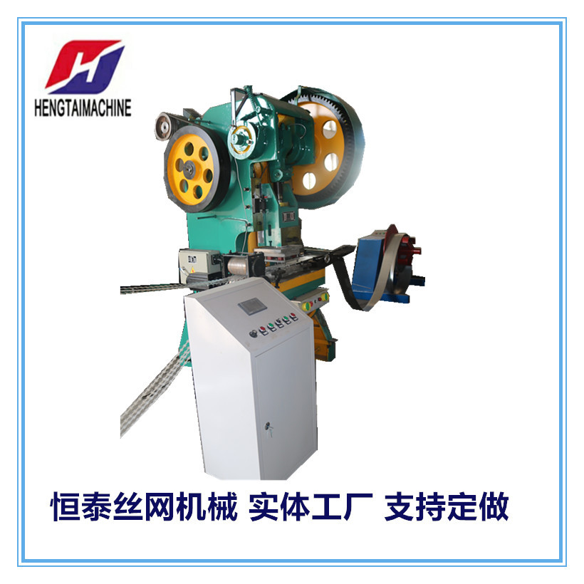 刺网防止攀爬 全自动九条刀片刺绳机 恒泰丝网机械厂家折弯机