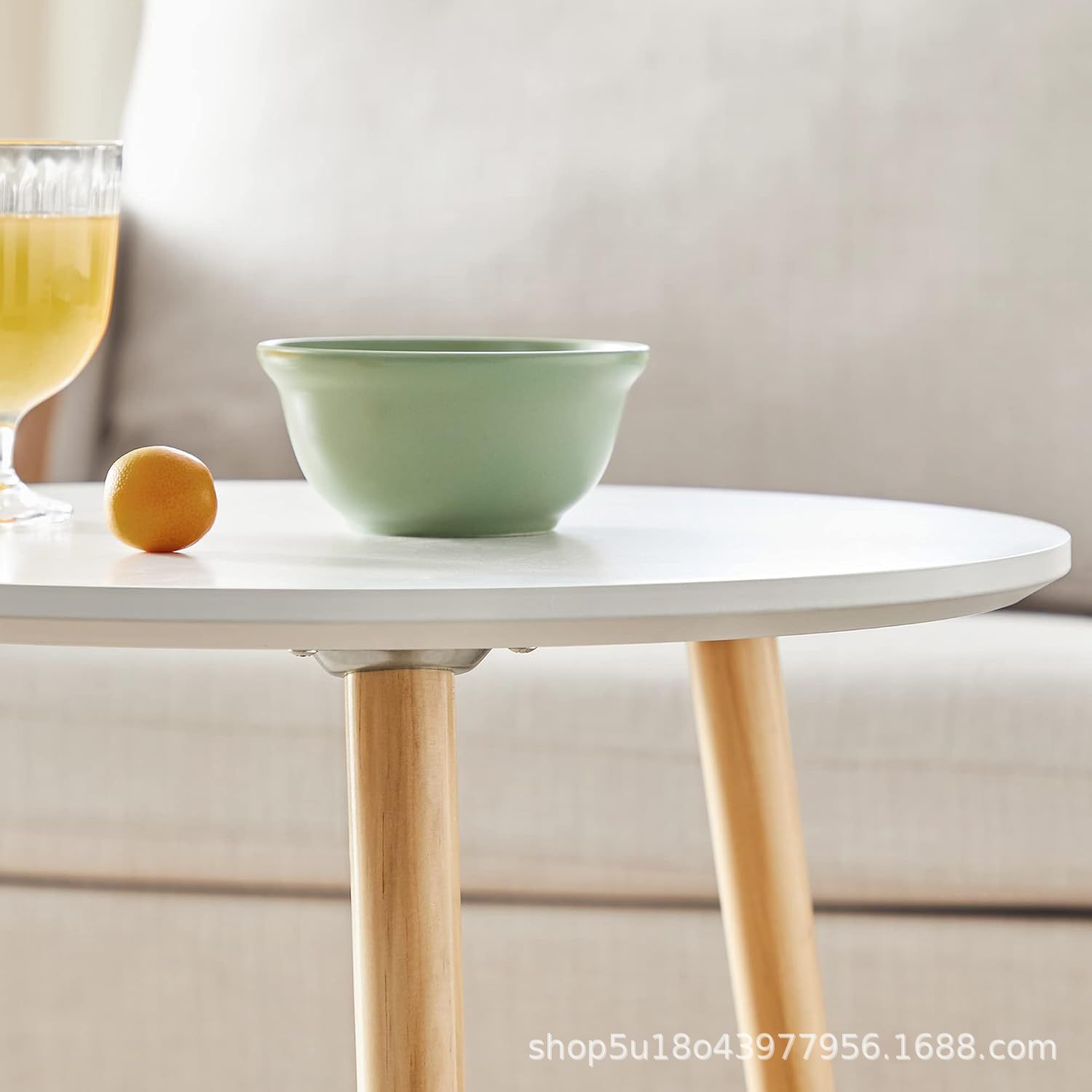 Sofá pequeño mesilla de té simple moderna creativa balcón esquina pequeña mesa estante mesilla de cabecera pequeña mesa redonda