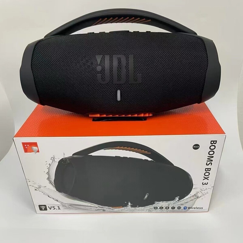 Cross-Border Applicable Boombox3 Music God 3Rd Generation Heavy Bass Bluetooth Speaker Portable Outdoor Speaker Cross-Border Applicable Boombox3 Music God 3Rd Generation Heavy Bass Bluetooth Speaker Portable Outdoor Speaker