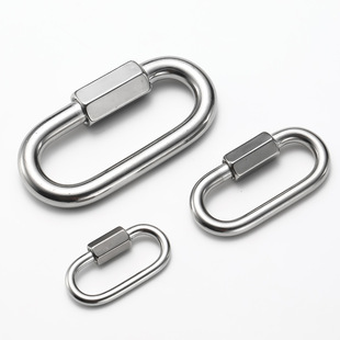JRSGS wholesale galvanized connecting ring multi-specification in stock manufacturers selling SS304/316 material Meilong lock