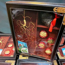 长白山人参礼盒批发东北特产过节送礼六宝人参礼盒批发人参