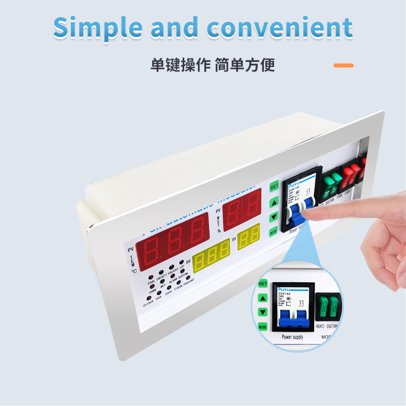 Nuevo controlador de incubadora automática XM-18EK grandes accesorios de incubadora controlador inteligente de temperatura y humedad