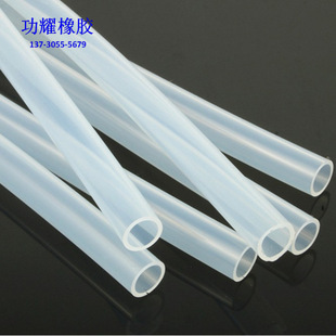 Food grade transparent silicone tube water pipe peristaltic pump tube color high temperature resistant silicone rubber hose