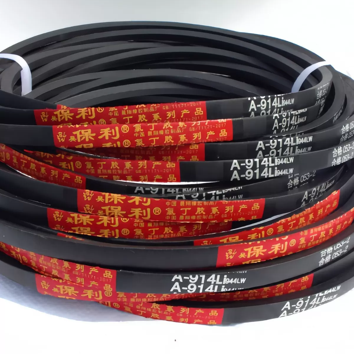 工业机橡胶传动带A型三角带规格齐全尺寸精准