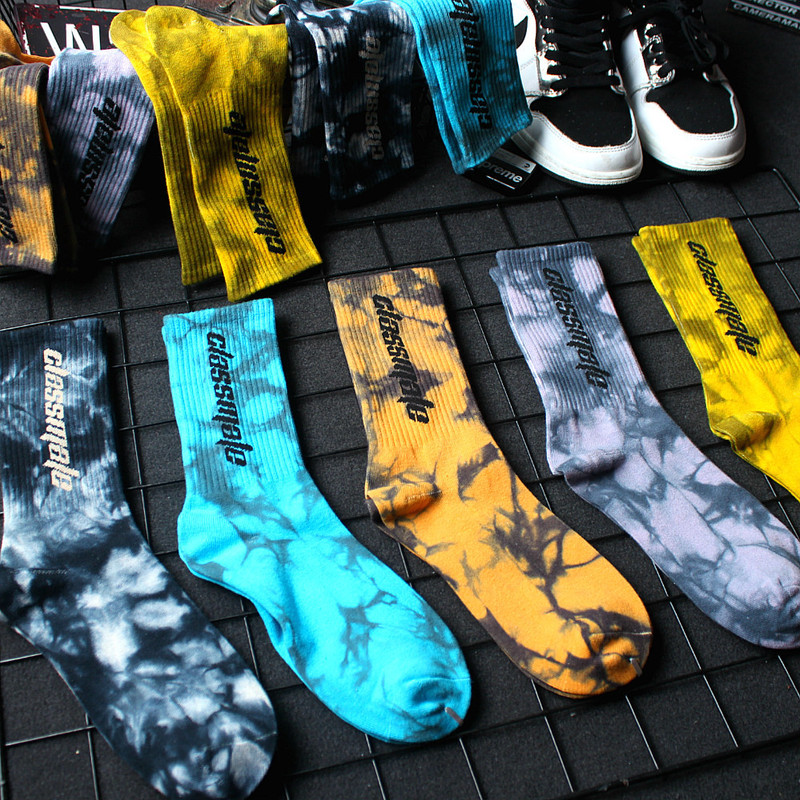 Socks Men's Long Socks Tie-Dye Short Socks Men's Medium-Sized ins Fashionable Coconut aj1 Matching Boat Socks Pure Cotton Sports Long Socks Socks Men's Long Socks Tie-Dye Short Socks Men's Medium-Sized ins Fashionable Coconut aj1 Matching Boat Socks Pure Cotton Sports Long Socks