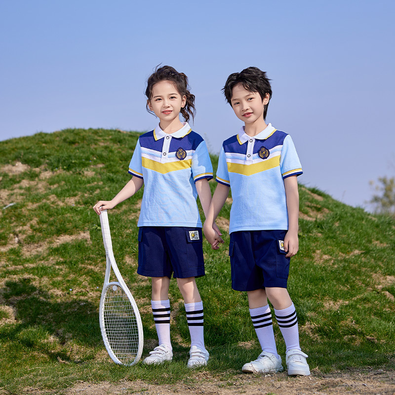 Preschooler and Primary School Uniform Set for Summer Sports Day, Children's Graduation, June 1st Activities - New Arrival