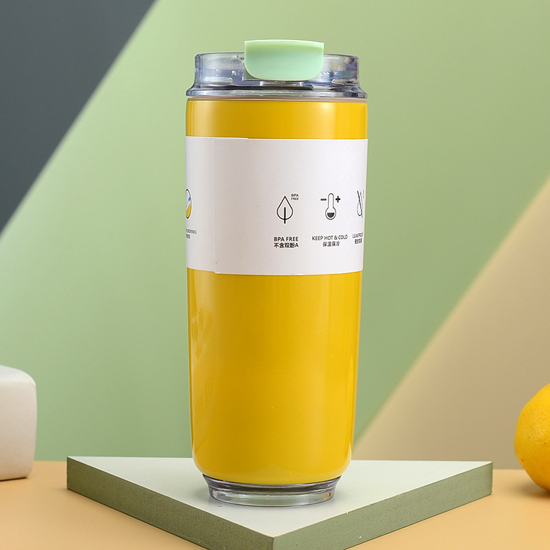 Taza térmica portátil de acero inoxidable, gran capacidad, diseño unisex, a prueba de frío, ideal como regalo