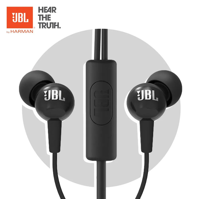 Suitable for JBL C100SI Headset In-Ear Subwoofer Music Mobile Phone Wired Headset Earplug