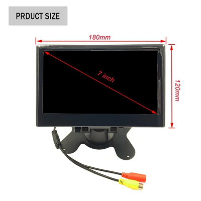 LCD AV high-definition monitoring, bus – Car display