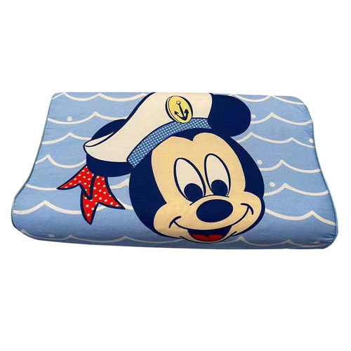 New Children's Cartoon Latex Pillow Student Baby Cervical Support Pillow Core Live Stream Gift Pillow Manufacturer Wholesale Distributor