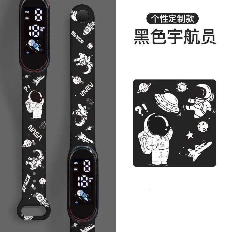 LED 우주인-검은 우주 비행사