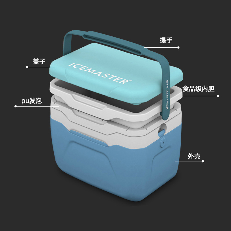 Caja de aislamiento portátil personalizada Caja de regalo del día nacional Caja de embalaje de mariscos de alta gama Enfriar comida fresca Caja de aislamiento de 20 litros Personalizado