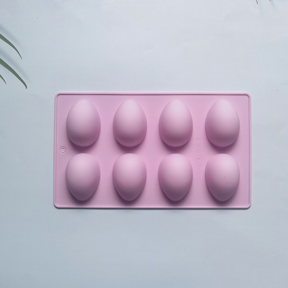 8 huevo de resurrección 216 molde de silicona pastel helado pudín molde de postre jabón utensilios