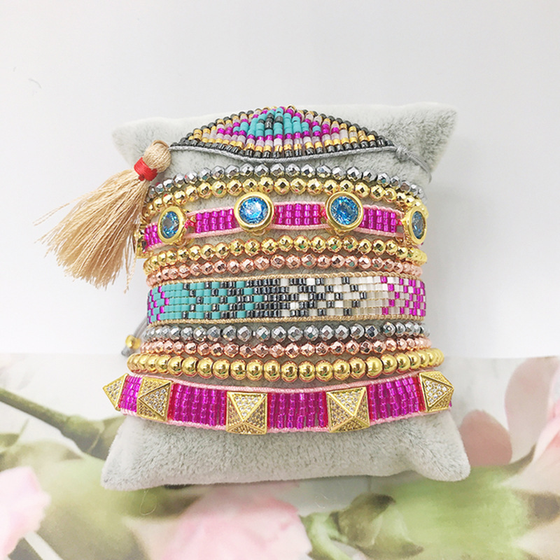 Bracelets Classification Ethnic Style Devil's Eye Glass Glass Women's Bracelets