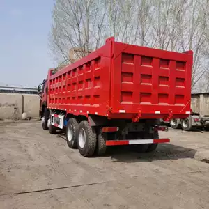 Xarici Sinotruk Howo Damperli Yük Maşını, Ağır Arxa Aşırma, Torpaq Daşıma 8*4