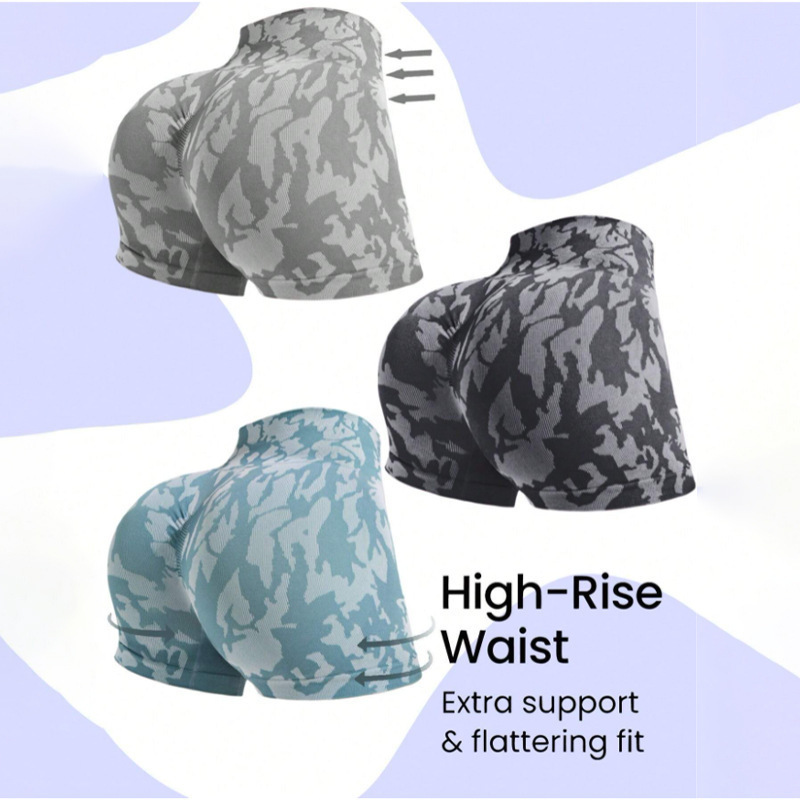 Cross-border Honey Hip Hip Lifting Fitness Sports High Waist Abdominal Tight Elastic Tight Anti-walking Quick-drying Sports Yoga Shorts Cross-border Honey Hip Hip Lifting Fitness Sports High Waist Abdominal Tight Elastic Tight Anti-walking Quick-drying Sports Yoga Shorts