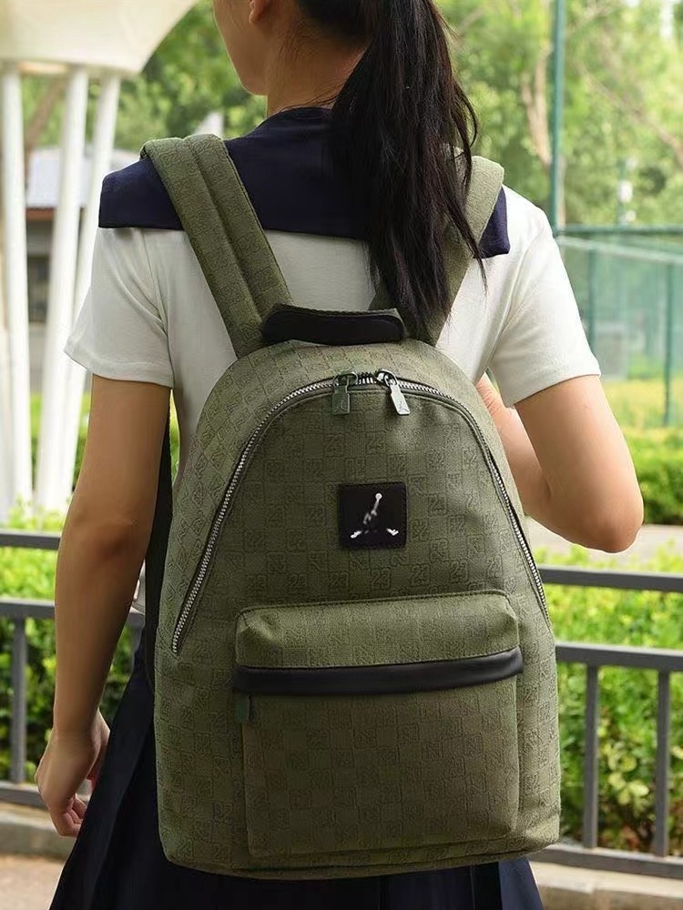 Mochila de ajedrez transfronteriza, mochila deportiva para hombres y mujeres, moda universal, mochila de estudiantes de secundaria secundaria